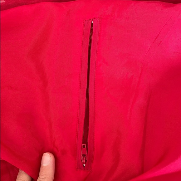 Paul & Shark Yachting Red Silk Bomber Jacket Size L - Picture 13 of 15